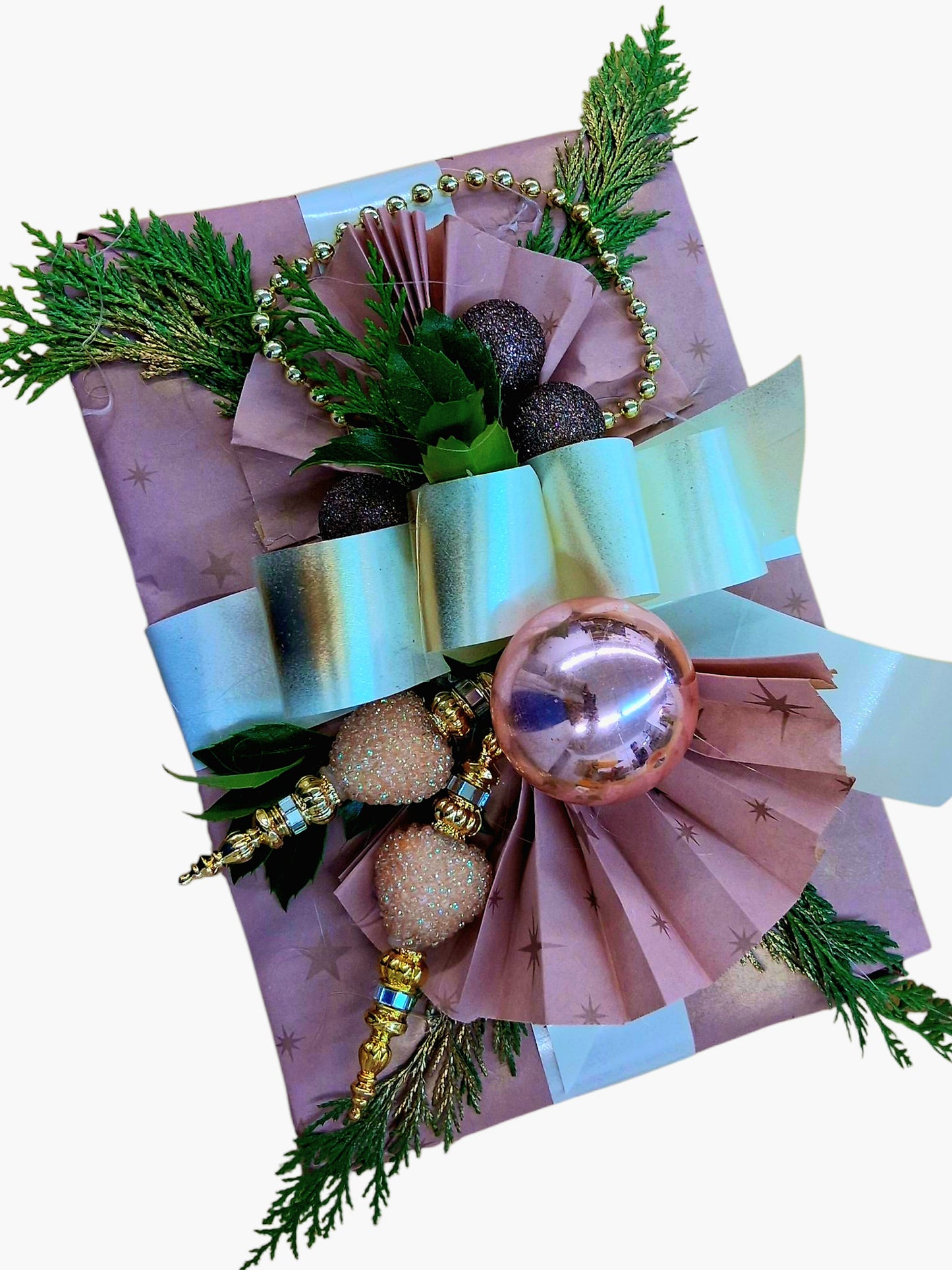 Pink Luxe Ornament Wrap πβ¨