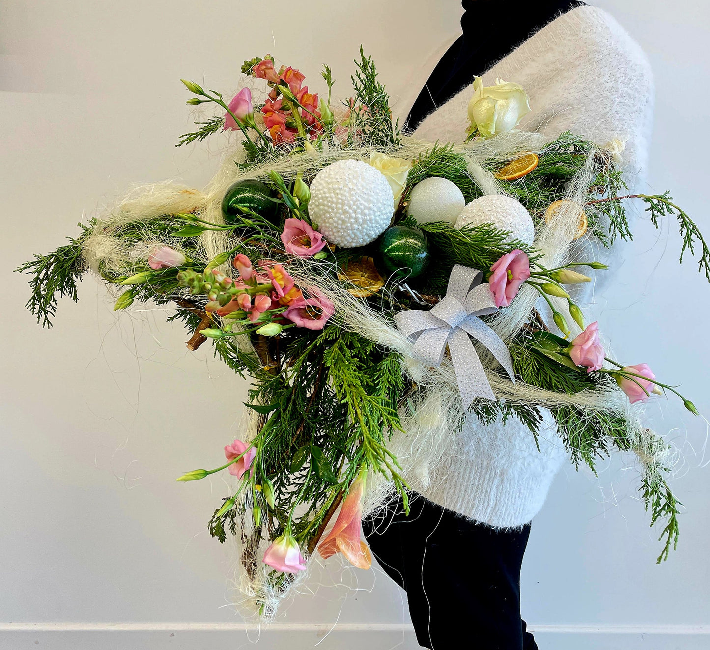 Flowers Shaped into a Star Shape πββ¨β¨β¨