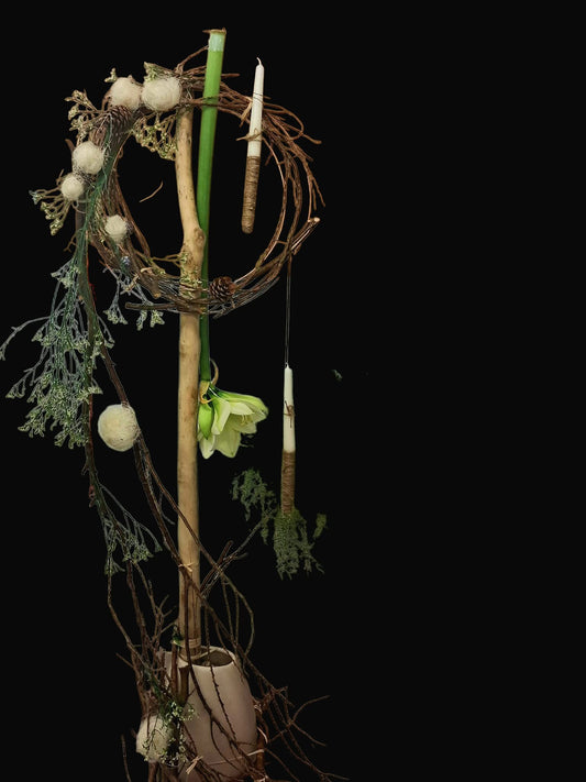 ✨ A little creative reset between wreath orders… ✨