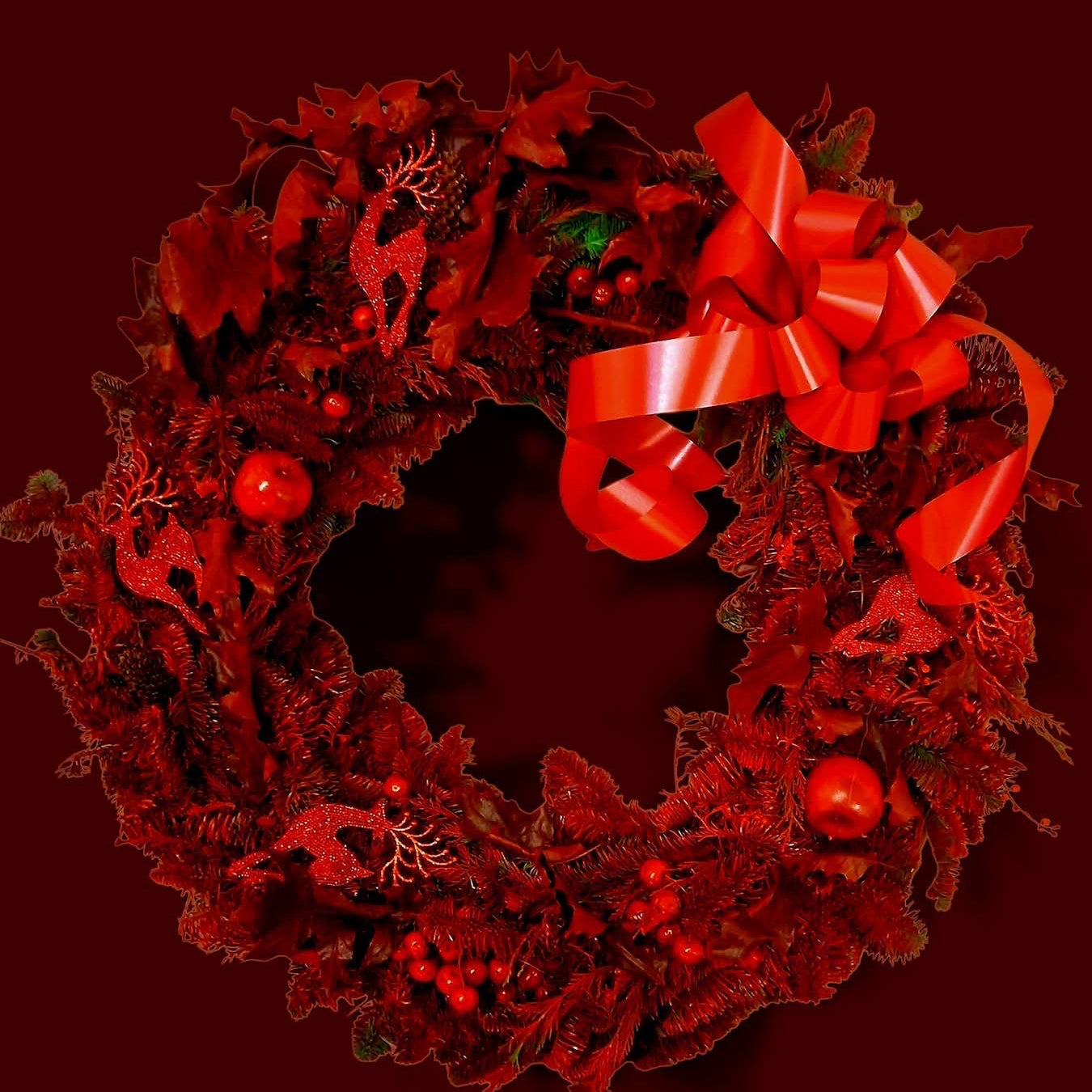Burgundy Wreath