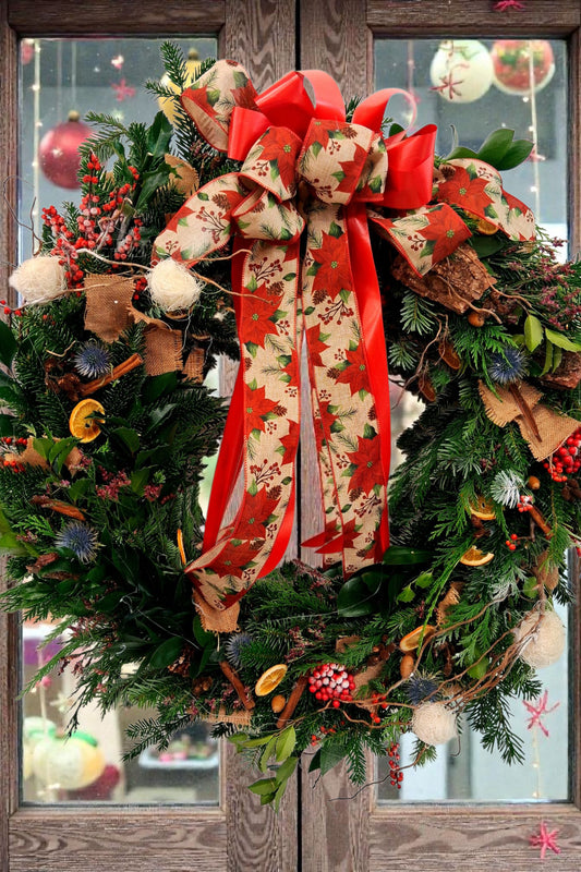 🌟 Poinsettia Charm 🎀🎄